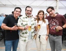 Víctor Peralta, Alfredo Aceves, Karina Hermosillo y Salvador Villaseñor. GENTE BIEN JALISCO/Antonio Martínez