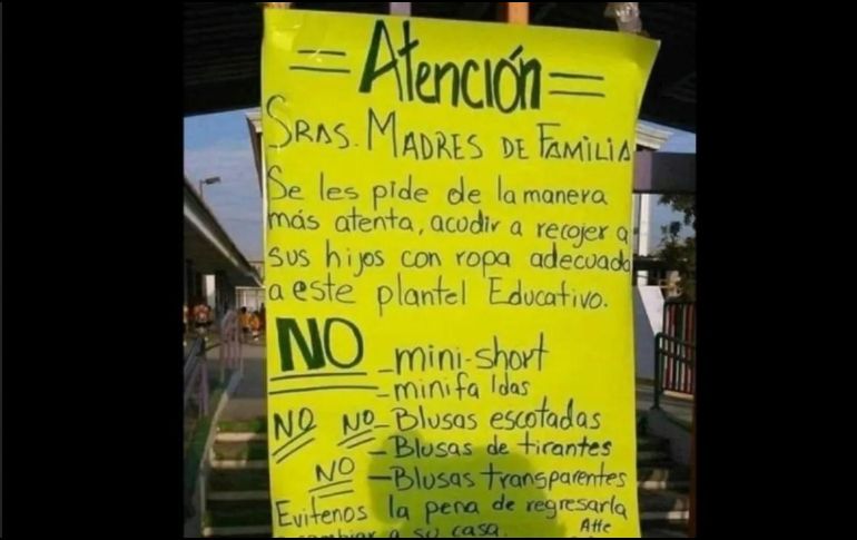 El anuncio sobre la vestimenta de las madres generó opiniones diversas en Twitter y Facebook. ESPECIAL