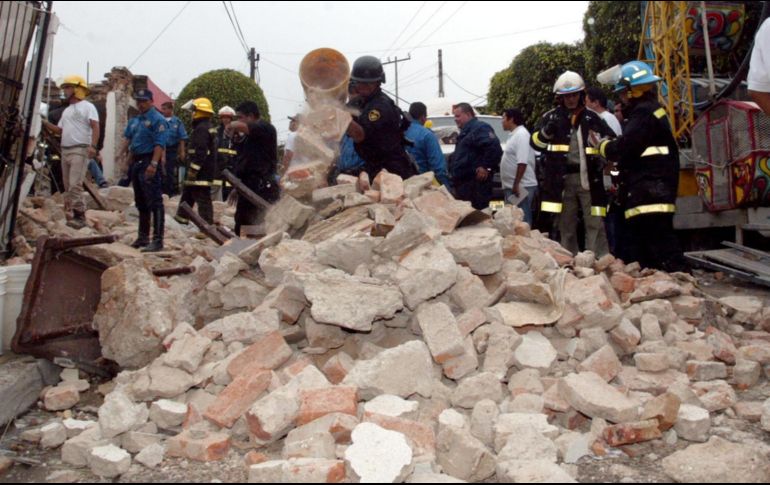 Hasta la tarde de este miércoles se tenía un padrón de seis viviendas con daños. EL INFORMADOR/ARCHIVO
