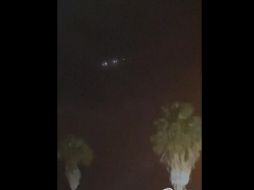 ¿OVNI? El objeto volador habría sido visto desde distintos municipios de Jalisco, según usuarios de redes sociales. ESPECIAL