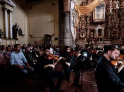 Con este viaje a Amacueca, la OFJ inició la segunda gira del año que realiza por las distintas regiones de Jalisco desde inicios de 2022, con la intención de acercarse al público de toda la entidad. ESPECIAL/Secretaría de Cultura