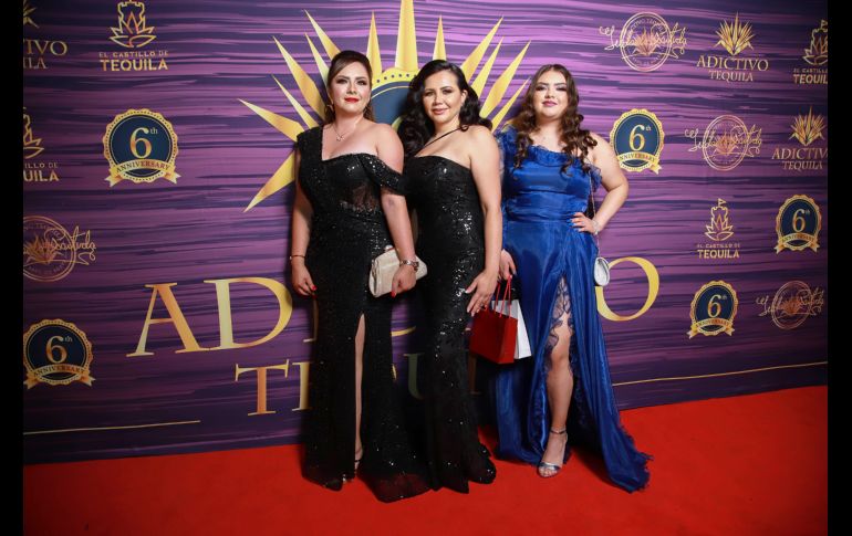 Pilar Rivas, Lennis Estrada y Fernanda Partida. GENTE BIEN JALISCO/ Antonio Martínez