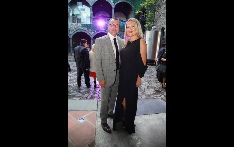 Andrew y Yuliya Shcherbakov. GENTE BIEN JALISCO/ Antonio Martínez