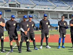 Este jueves, los Charros de Jalisco reportaron al parque de pelota de Zapopan para comenzar con sus trabajos. ESPECIAL / Charros de Jalisco