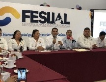 El FESIJAL anunció que marcharán el próximo lunes como parte de una manifestación en contra de la reforma del IPEJAL. Fotografía: Twitter/ Rodrigo Rivas Uribe