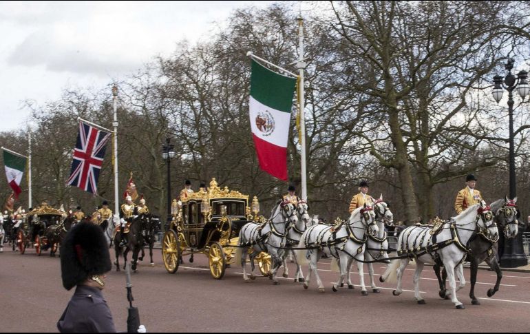 En 2015, la reina lanzó un discurso recordando su viaje a México. EFE/ARCHIVO