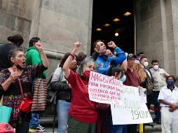 Manifestación contra la propuesta del ministro Aguilar. En los dos días de debate los ministros argumentaron que existía un abuso de la prisión preventiva oficiosa y proponían limitar los delitos por los que se aplica de forma automática. SUN/Archivo