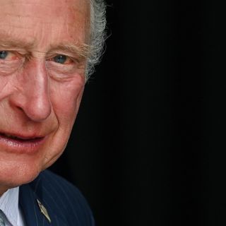 Carlos III muestra una imagen cercana al saludar a admiradores en Buckingham