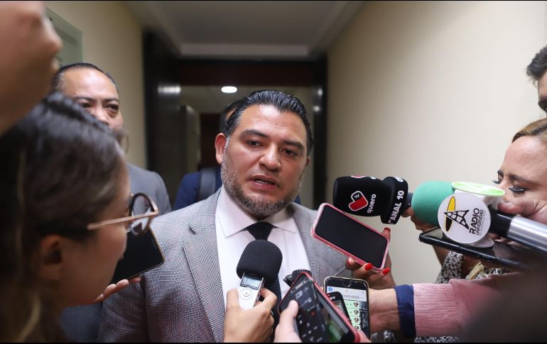 El fiscal de Jalisco Luis Joaquín Méndez presentó a diputados un informe sobre la investigación del caso de Luz Raquel Padilla. EL INFORMADOR/ C. ZEPEDA