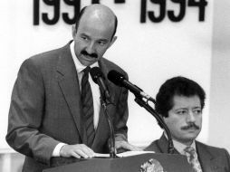 Carlos Salinas de Gortari fue declarado presidente un 10 de septiembre de 1988. SUN/ARCHIVO