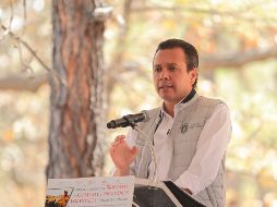 Luego de haber dado el “Grito de Independencia” en Zapopan mientras fue alcalde, este sería el primer festejo que encabezaría Lemus como munícipe de Guadalajara. EL INFORMADOR / ARCHIVO