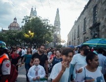 Las fiestas patrias en el Centro tapatío serán presenciales este 16 de septiembre. EL INFORMADOR/ ARCHIVO