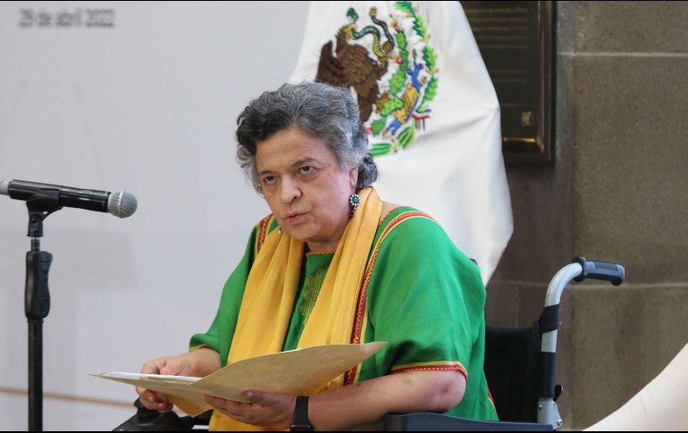 La senadora busca dar voz a los migrantes desde el Senado. ESPECIAL