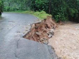 Al menos cinco ríos han salido de su cauce normal y han provocado afectaciones en unas 100 viviendas del sur del estado. Foto: Twitter/ @larazontampico