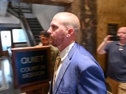 Britt Reid presentó su declaratoria en la Corte de Circuito del Condado de Jackson en Kansas City. AP/C. Ochsner