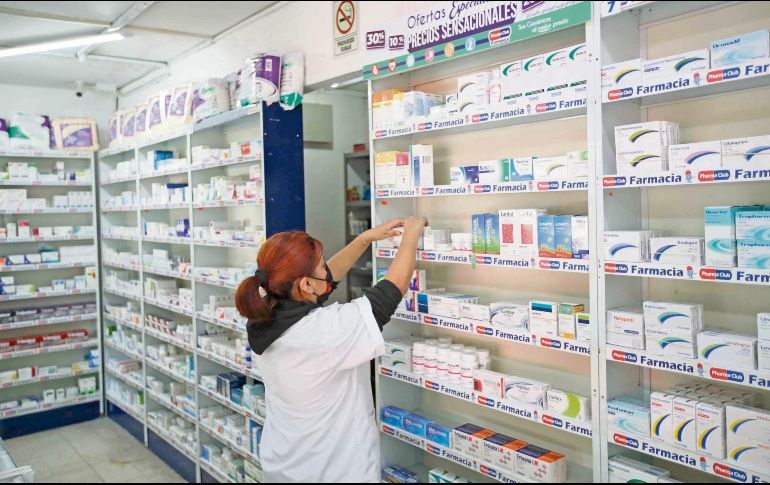 Algunos fármacos de uso básico han presentado incrementos mayores al de la tasa de inflación anual. EL INFORMADOR/ Archivo