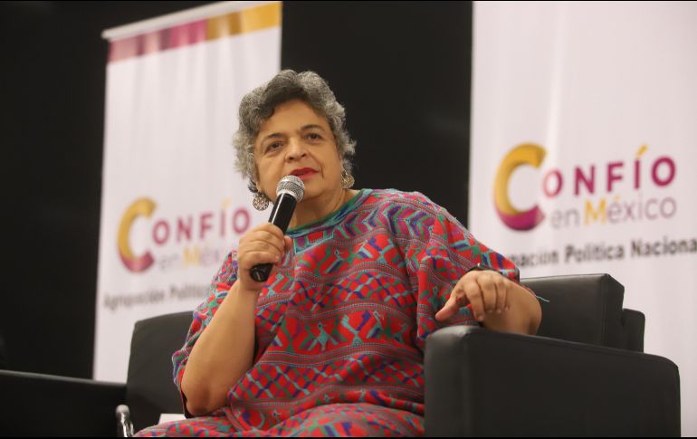 Paredes estuvo en Jalisco para participar en una conferencia organizada por la agrupación política Confío en México. EL INFORMADOR / C. Zepeda