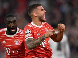 Lucas Hernández abrio el marcador y encaminó la victoria. AFP/C. STACHE