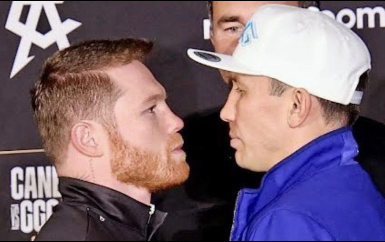 El mexicano volvió a estar de frente con el boxeador kazaji, previo a su tercera pelea este próximo 17 de septiembre. ESPECIAL