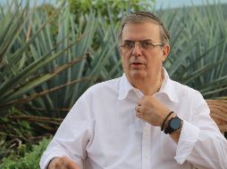 El canciller Marcelo Ebrard dio algunos detalles de la reunión que mantuvo con Anthony Blinken ayer lunes. EL INFORMADOR/A. Navarro