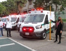 Las ambulancias serán distribuidas en distintos municipios de la Entidad. ESPECIAL/IMSS Jalisco