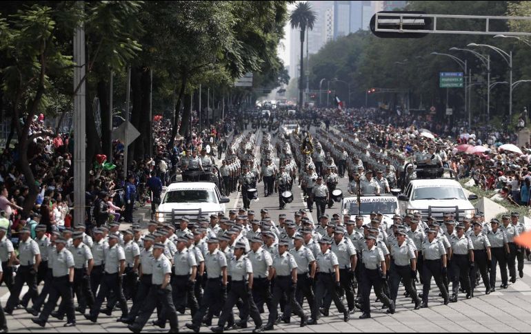 En caso de que no puedas asistir presencialmente al evento, la Sedena transmitirá el desfile en su canal de YouTube. SUN / ARCHIVO