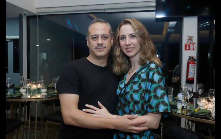 Francisco Trigos y Amal Bujaidar. GENTE BIEN JALISCO/Claudio Jimeno