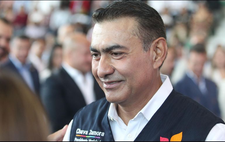 En su discurso por su cuarto Informe de Gobierno, Zamora también resaltó que siempre ha sido “leal y creador de soluciones”. EL INFORMADOR / A. Camacho