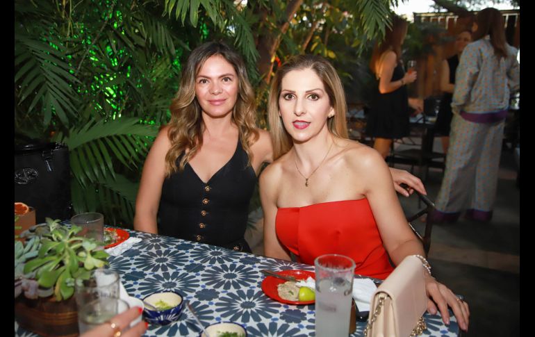 Lupita Rodríguez y Marcela Herrera. GENTE BIEN JALISCO/Antonio Martínez