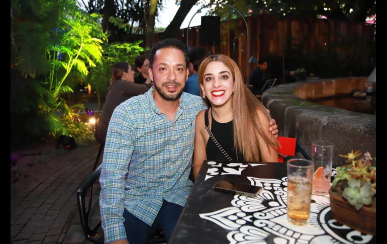Carlos Chávez y Tania Álvarez. GENTE BIEN JALISCO/Antonio Martínez