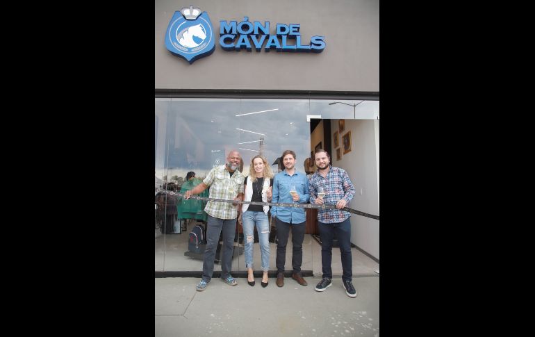 Nelson Aquino, Rocio Pérez de la Vega, Santiago Salerno y Abraham Aguirre. GENTE BIEN JALISCO/Antonio Martínez