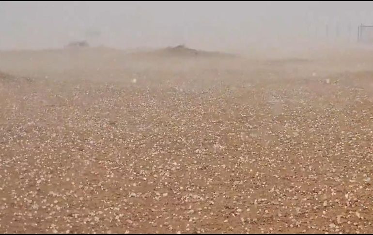El fenómeno meteorológico tomó por sorpresa a los habitantes de Dubái. Imagen: Captura de Pantalla