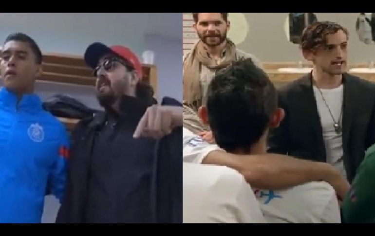 El actor Luis Gerardo Méndez no perdió la oportunidad de mofarse de este momento que estelarizó amaury Vega. Imagen: Captura de Pantalla