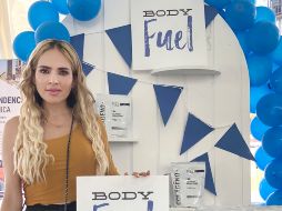 María Villarreal es una emprendedora tapatía, fundadora de su propia marca “Body Fuel Suplementos”. ESPECIAL