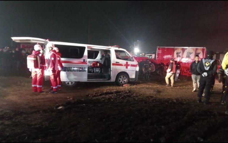 El percance ocurrió en una explanada al aire libre durante el 