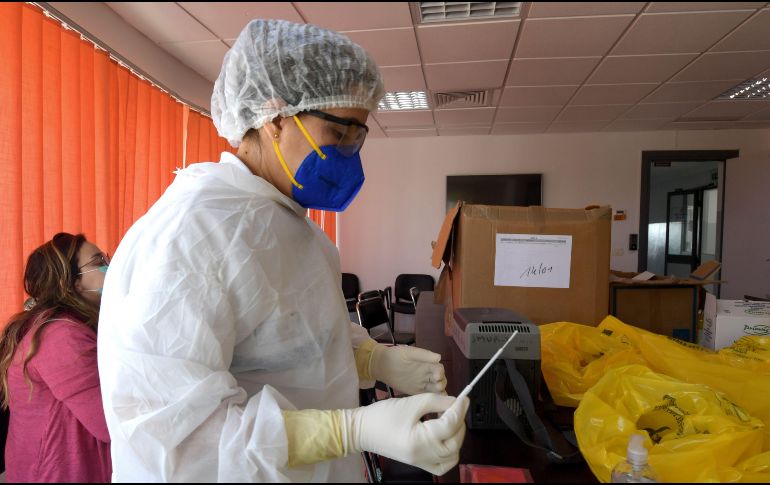 El Laboratorio Móvil Apolo trabajará durante dos meses, y se estima que se realicen 80 pruebas cada día. AFP / ARCHIVO