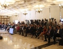 El gobernador insistió en la necesidad de actualizar los convenios vigentes desde hace 40 años. EL INFORMADOR/C. Zepeda