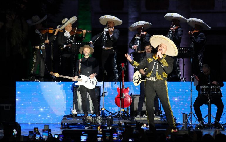 Pepe entonó temas como 