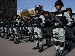 El acto conmemorativo es por el 212 aniversario de la Independencia de México y se celebra en la Plaza de la Constitución, de la capital del país. SUN / G. Espinosa