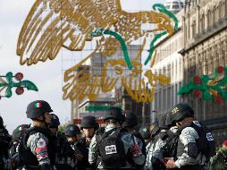 En esta edición, la Guardia Nacional tiene un papel principal en el desfile conmemorativo del 212 aniversario de la Independencia Nacional. SUN / G. Espinosa