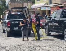 La pareja fue atacada a balazos en el cruce de las calles Tamiahua y Cuauhtémoc, en Tlaquepaque. ESPECIAL