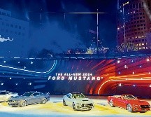 La fiesta del potro en el Salón del Automóvil de Detroit 2022. ESPECIAL