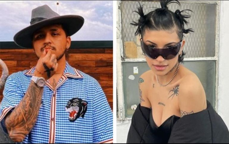 Christian Nodal y su novia Cazzu. ESPECIAL