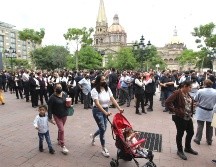 El movimiento telúrico que se percibió este año ocurrió minutos después de que se llevó a cabo el macrosimulacro 2022 en todo el territorio nacional. EL INFORMADOR / ARCHIVO