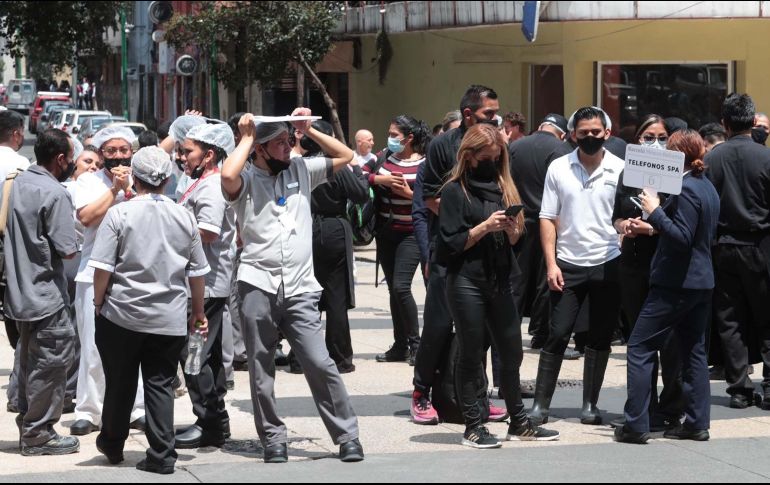 Se activan protocolos de protección civil. SUN/J. Boites