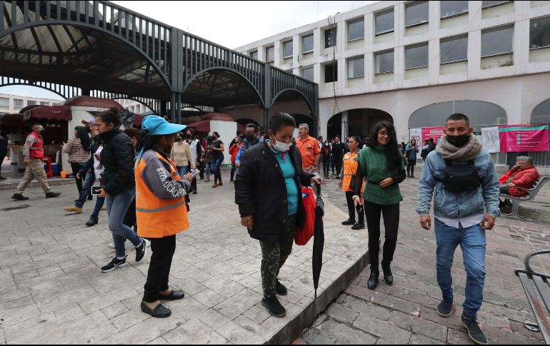 El temblor se sintió de forma intensa en varios estados de la República Mexicana. SUN/J. Alvarado