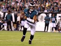 Hurts completó 5 pases en 5 intentos. AFP/T. Nwachukwu