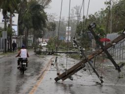 El paso del huracán Fiona por República Dominicana dejó al menos una persona muerta. GETTY IMAGES