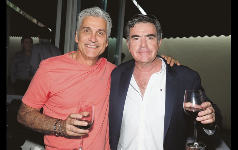 Héctor Cruz y Domingo Uriarte. GENTE BIEN JALISCO/Claudio Jimeno