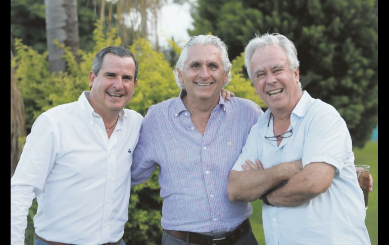 Alejandro Hernández Martínez, Fernando Maytorena y Javier González Guerra. GENTE BIEN JALISCO/Claudio Jimeno